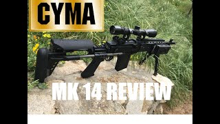 CYMA MK14 EBR Review [upl. by Patricio100]