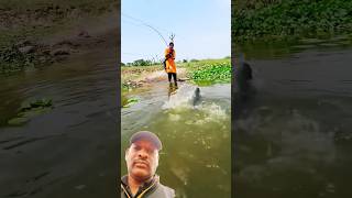 Unique Hook Fishing Video 🎣🎣 NewMethod  Fish Catching from the pondusing kurkure fishingmethods [upl. by Willock546]