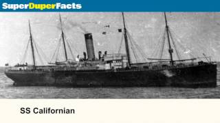 SS Californian The Ship That DIDNT SAVE The Titanic  Titánico Facts [upl. by Carmena]