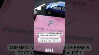 Comment va fonctionner le permis de conduire dématérialisé [upl. by Yrffoeg]