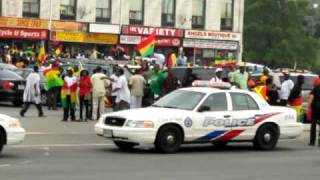 GHANA vs USA World Cup 2010 fans ecstatic [upl. by Ettelrac]