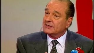 Jacques Chirac invité de quotLheure de véritéquot [upl. by Nywnorb]