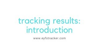 EYFS Tracker Tutorial Tracking Results – Introduction [upl. by Ahsina]