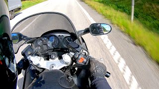 Honda CBR1100XX Super Blackbird Test Ride and Specs [upl. by Warga252]