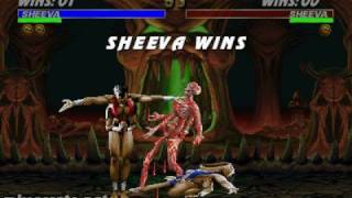 Mortal Kombat 3  Fatality 2  Sheeva [upl. by Einaffit]