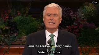 Nourish the Roots and the Branches Will Grow  Dieter F Uchtdorf  October 2024 Conference [upl. by Elfont]