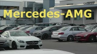 Mercedes  AMG  Eldorado 2013  AKlasse EKlasse CLA SLS  Der wertvollste Parkplatz der Welt [upl. by Arotal]