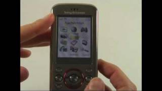 SonyEricsson W395 Test Bedienung [upl. by Aylsworth]