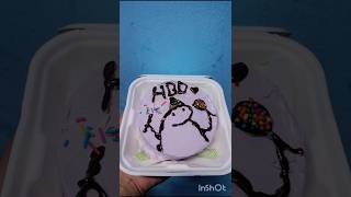 Bento cake design ❤️Aaj voice over nhi ho paya chocolatecake bentoyumyoutubeshortsvideo [upl. by Ecnarret]