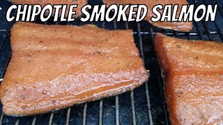 How to make Chipotle Smoked Salmon  Easy Recipe on the Green Mountain Grill [upl. by Chlori]