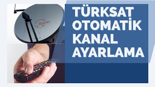 Türksat Otomatik Kanal Arama Frekansı Türksat 4A Uydu Ayarlama [upl. by Nosmirc]