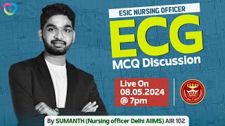 Important MCQs Discussion  ESIC NURSING OFFICER Exam  By Sumanth esicnursingofficermcqs [upl. by Wentworth]