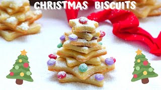 BISCOTTI ALBERO DI NATALE facili e buonissimi  RICETTE DI GABRI [upl. by Ithaman]