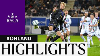 Highlights OH Leuven  RSC Anderlecht  20232024 [upl. by Alaecim]