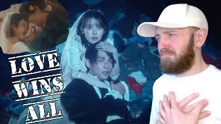 FIRST TIME HEARING IU TRUE LOVE ALWAYS WINS ❤ Reaction  IU  Love Wins All MV with V of BTS [upl. by Anyrak618]