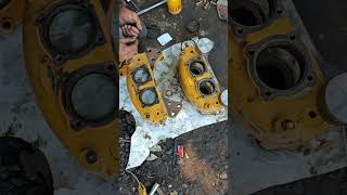 Brake Caliper Repair piston Seal Wheelloader part4 shorts fyp viralvideo repair wheelloader [upl. by Ut]