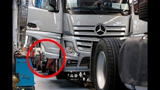 LKW PRODUKTION MercedesBenz Actros  Dokumentation [upl. by Oirottiv]