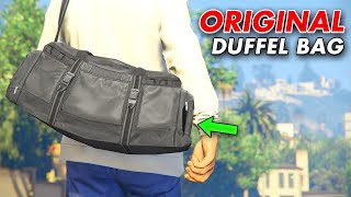 Easiest Way To Get The Original Duffel Bag On ANY OUTFIT In GTA 5 Online Solo Duffel Bag Glitch [upl. by Odranoel]