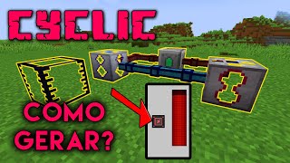 Cyclic Tutorial  Como Gerar Energia nos Blocos  Minecraft 119 [upl. by Ziul143]