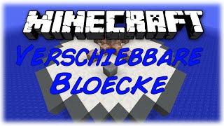 Minecraft Tutorial Command Block  Verschiebbare Blöcke 023 Deutsch  HD [upl. by Assiral]