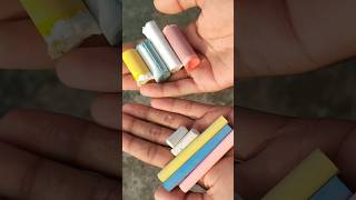 Homemade Chalk shorts viral chalk make homemade plasterofparis [upl. by Assert]