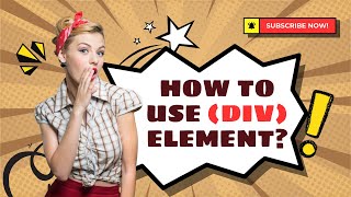 How to use Div Element  HTML Tutorial  Web Development Full Course  The Achievers Campus [upl. by Aeriell463]