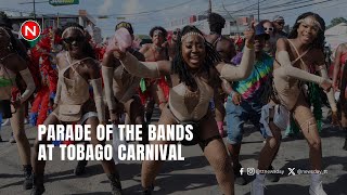 Parade of the Bands at Tobago carnival [upl. by Otreblada]