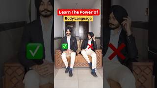 Learn the power of body language Look confident amp dominating [upl. by Ardnnaed]