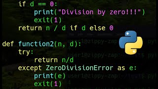 Python  How to Handle Division by Zero [upl. by Dray231]