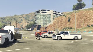 Truck MEET La Mamalona Outside 177 NRPV3 GTA 5 FIVEM ​⁠ [upl. by Doreg]