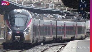 TER  Accouplage Dun Coradia Liner en Gare de lEst [upl. by Anada743]