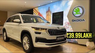 Škoda Kodiaq LampK 4x4 2024 Review Features On Road Price [upl. by Ilrak338]