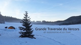 La Grande Traversée du Vercors GTV en autonomie et en hiver [upl. by Sergius289]