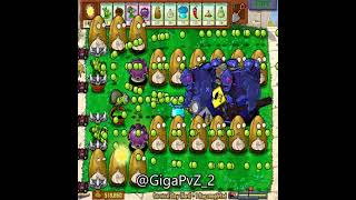 99 Gatling Pea X 99 Threepea Gloom 🆅🆂 999 Gargantuar Zombie plantsvszombies pvzhack [upl. by Luhem254]