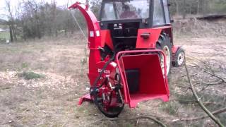 BX62R wood chipper test [upl. by Kire258]