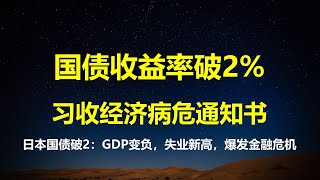 10年期国债收益率破2，创历史新低；中国楼市、股市、债市、汇率四大皆空，和日本当年爆发金融危机，相似度100。 [upl. by Piselli]