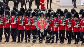 Men Of Harlech  Slow March Of The Welsh Guards [upl. by Namor251]