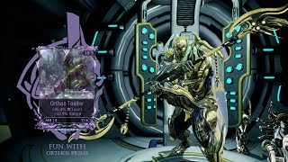 Warframe Fun With252 Orthos Prime Reupload Orthos Toxitor Riven [upl. by Nikos91]