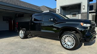 2023 Chevy Silverado RST on 22x12s KG1 wheels [upl. by Leik470]