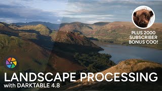 Simple Landscape Photography Workflow with Darktable [upl. by Damle]