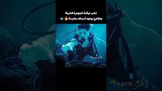 غواص يعثر علي جوهرة ثمينة ولكن الأسماك تهجم عليه🔥😯🐟 shorts قصص اكسبلور [upl. by Melloney]