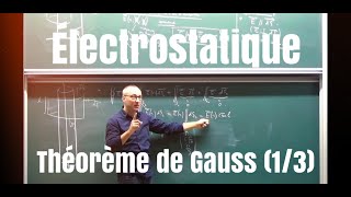 MPPCPSIPT Cours électrostatique Théorème de Gauss 13 [upl. by Roselia175]