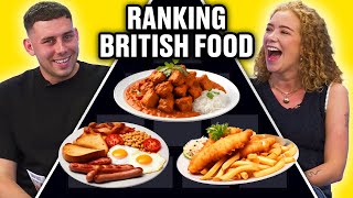 We Blind Ranked The Best of British Food  The Ranker [upl. by Porcia]