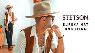 Stetson Eureka Hat Unboxing amp Styling [upl. by Eentruoc]