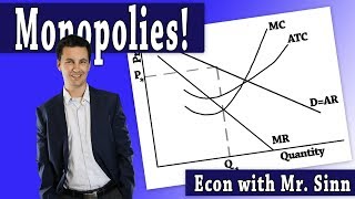 Monopolies amp Types of Monopolies Microeconomics [upl. by Ainoloppa]