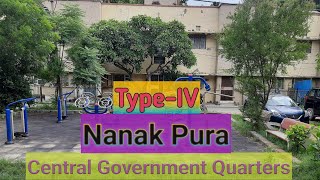 Central Government Typer 4 Quarters Nanak Pura  CPWD Quarters  GPRA [upl. by Aleydis815]