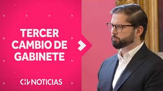 Así fue el tercer CAMBIO DE GABINETE del gobierno de Gabriel Boric  CHV Noticias [upl. by Arhat198]