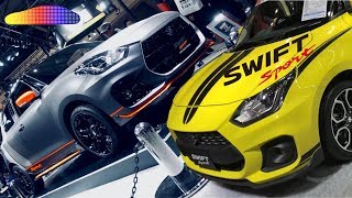 Suzuki Swift Sport 1371 BoosterJet Tokyo Auto Salon 2018 [upl. by Zerelda]