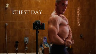 Winter Bulk ep 6 Chest Day and calves [upl. by Eggett784]