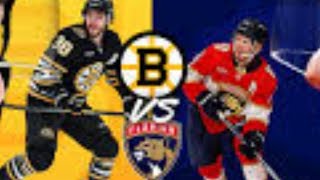 NHL  Reg Season Gm6  Florida PANTHERS vs Boston BRUINS  Live Score  NHL COMMENTARY  CHAT [upl. by Nnyllaf441]